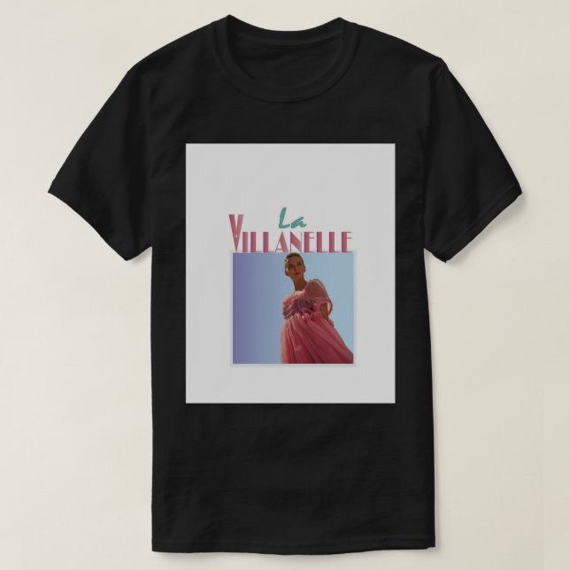 Camiseta La Villanelle Graphic (Frente do Design)