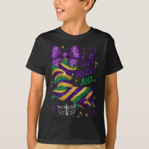 Camiseta La Weezy Ana Carnaval Louisiana Mapa Terça-Feira G