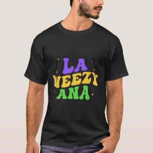 Camiseta La Weezy Ana Mardi Gras Fat Terça-feira Louisiana 
