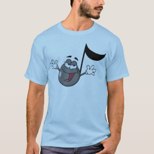 Camiseta Laaaaaaaa a nota da música