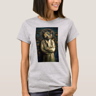Camiseta Lab Cat Steampunk T-Shirt