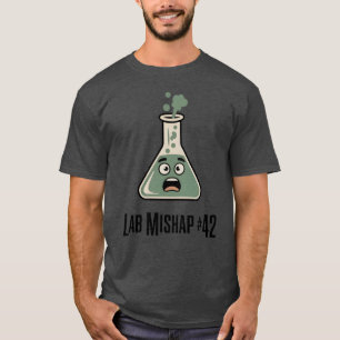 Camiseta Lab Desastre #42 Citação Divertida de Cientista