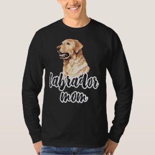 Camiseta Lab Mãe Labrador Mãe Lab Amarelo Mãe Lab Amarelo L