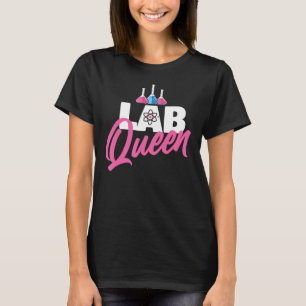 Camiseta Lab Queen - Laboratorial Technicic Science Medical