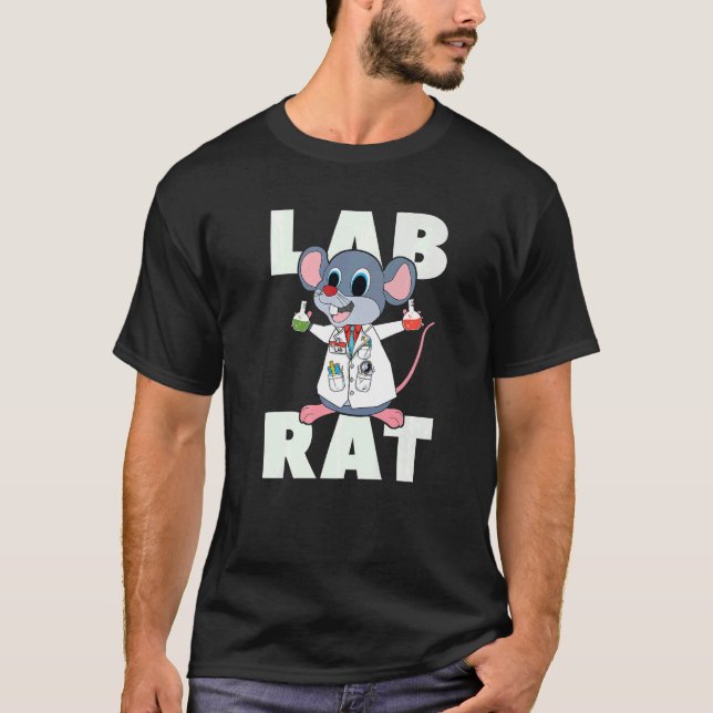 Camiseta Lab Rat Medical Technologist Laboratory Technician (Frente)