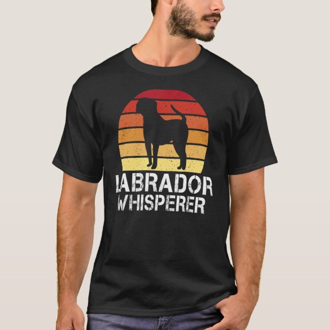 Camiseta Lab Retriever Labrador Whisperer (Frente)