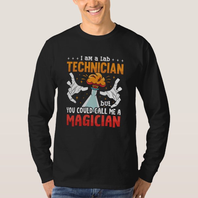 Camiseta Lab Tech I Am A Lab Technicic Laboratory Science (Frente)