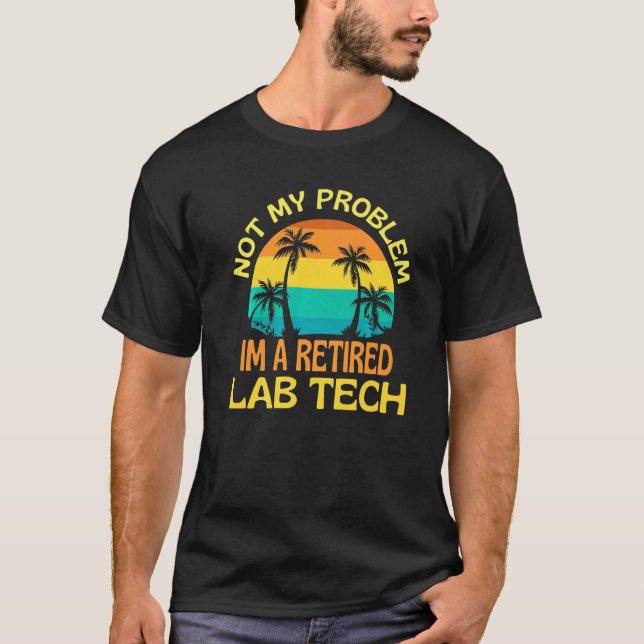 Camiseta Lab Tech Reformado Não é mais meu problema (Frente)