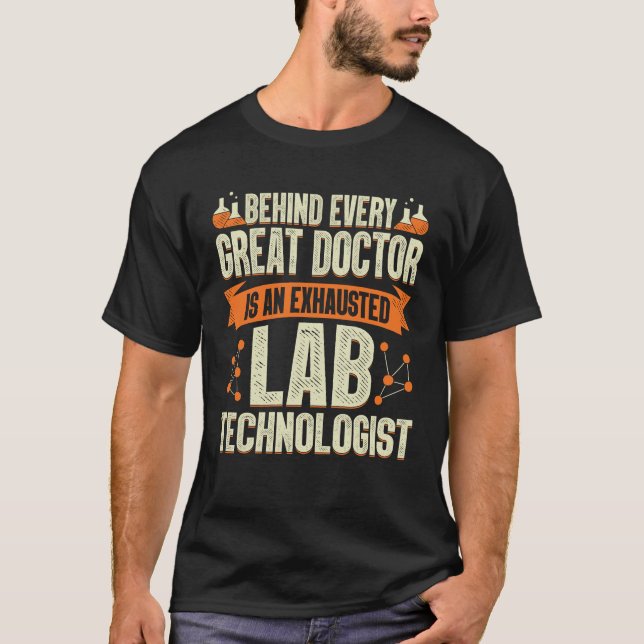 Camiseta Lab Technologist Laboratory Technician Gift (Frente)