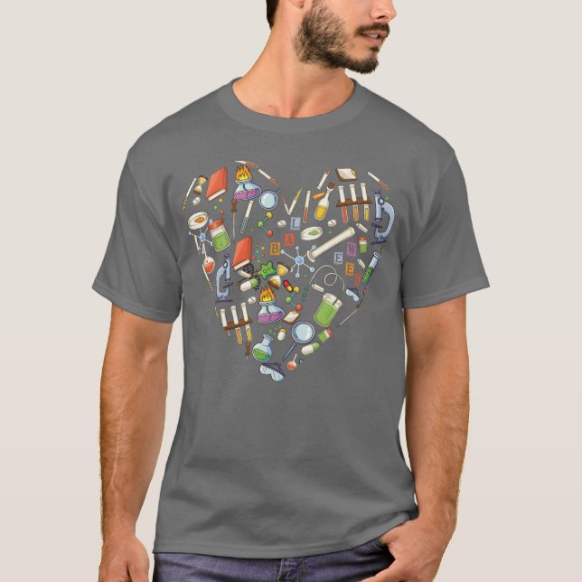 Camiseta Lab Week 2023 Laboratoryech Heart Funny Loveec gir (Frente)