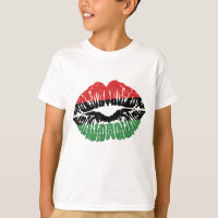 Lábios Africanos Bandeira Melanin Black History Mo