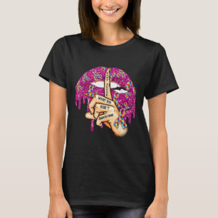 Camiseta Lábios Autismo não julgam o que você não entende