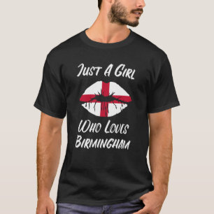 Camiseta Lábios Boca Amor Cruz de São Jorge Bandeira Birmin