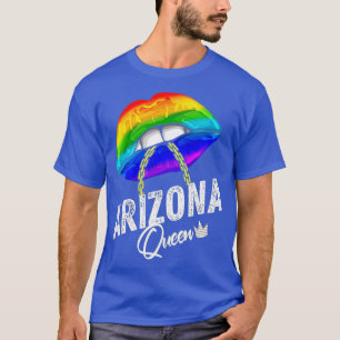 Camiseta Lábios da arizona nos EUA da Rainha LGBTQ