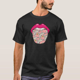 Camiseta Lábios de casco náutico
