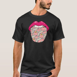Camiseta Lábios de casco náutico