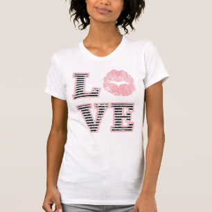 Camiseta Lábios do amor