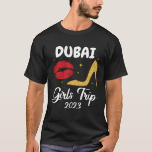 Camiseta Lábios do Dubai Trip 2023 Curam Amigos