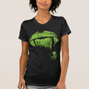 Camiseta Lábios do veneno