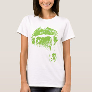 Camiseta Lábios do veneno