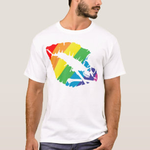 Camiseta lábios do veneno