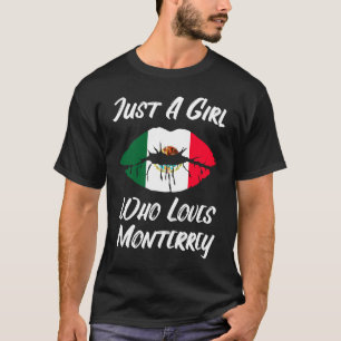 Camiseta Lábios Muçulmanos Adoram Bandeira Mexicana Monterr