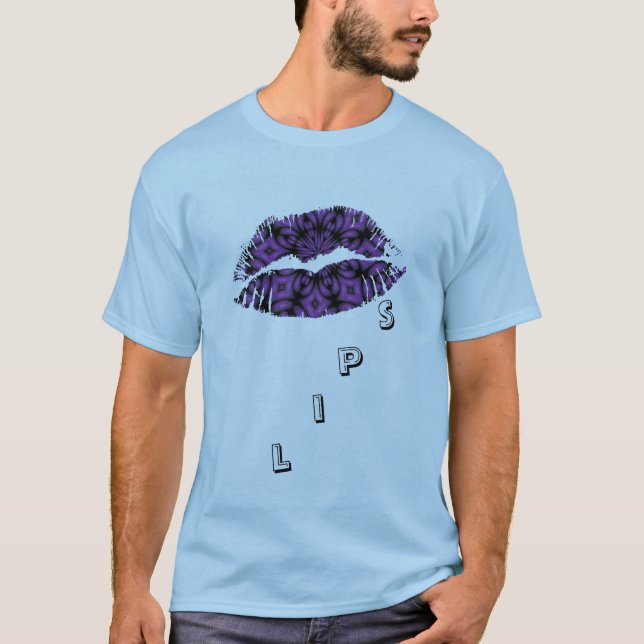 Camiseta Lábios quentes - Senhoras Capa AA Boné (Frente)