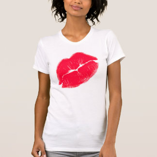 Camiseta Lábios vermelhos de Kissy