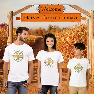 Camiseta Labirinto de milho personalizado para a equipe da