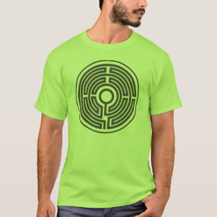Camiseta labirinto medieval pequeno
