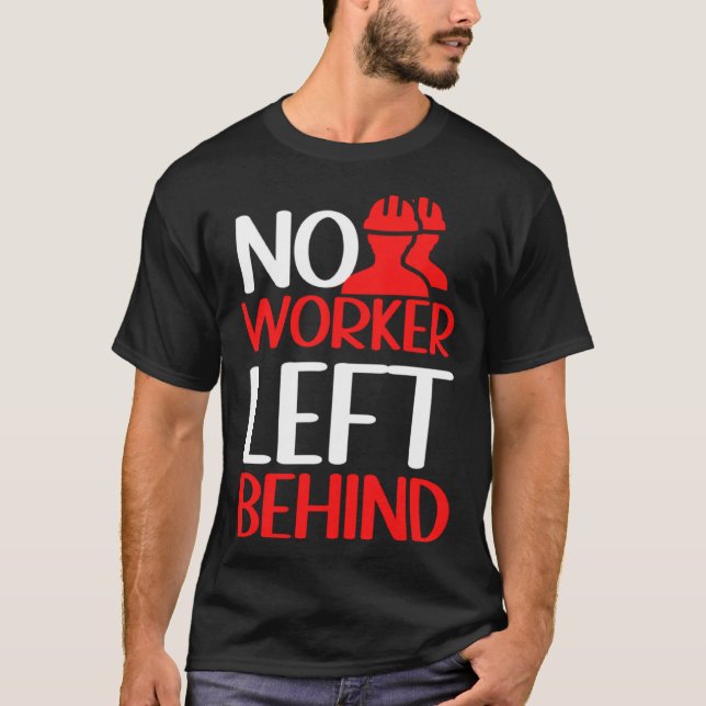 Camiseta Labor Rights Income Inequality Awareness (Frente)