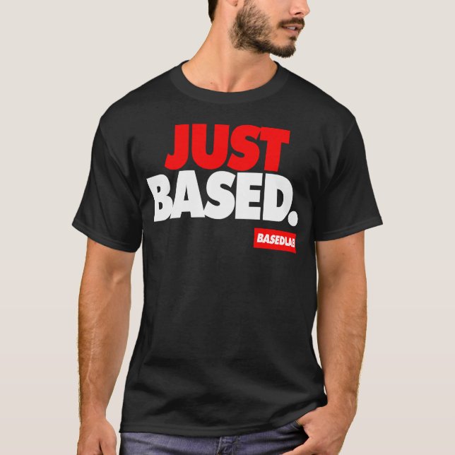 Camiseta LABORATÓRIO BASEADO apenas baseado (Frente)