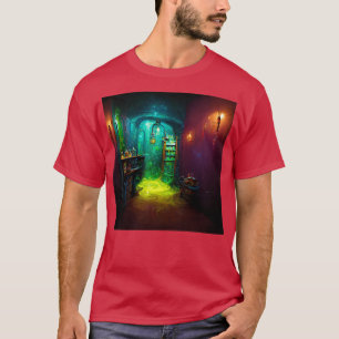 Camiseta Laboratório de Alquimia com Poções