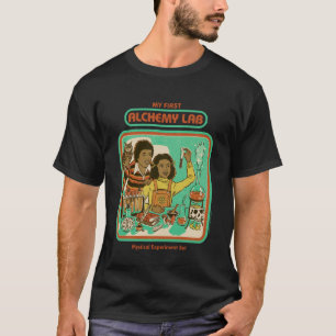 Camiseta Laboratório de Alquimia Sarcástico Retro Vintage E