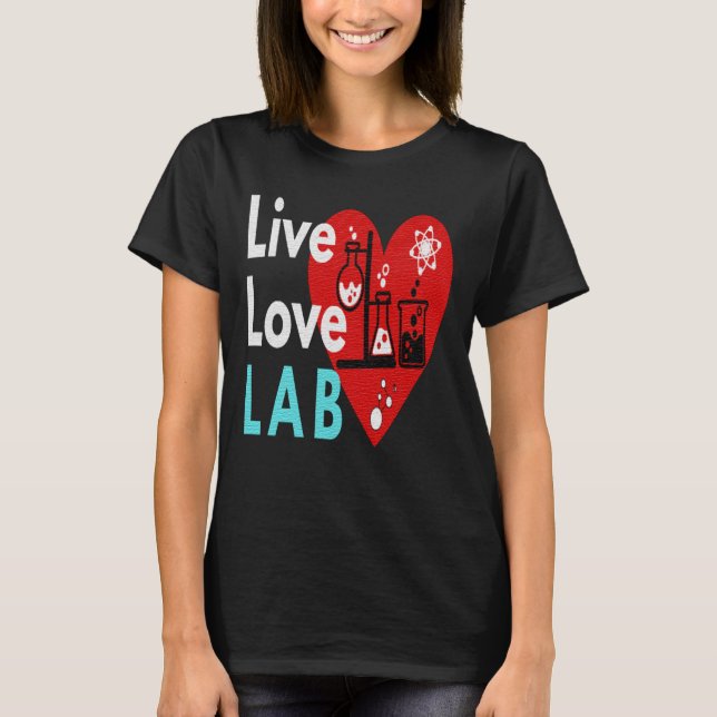 CAMISETA LABORATÓRIO DE AMOR VIVO - LABLIFE (Frente)