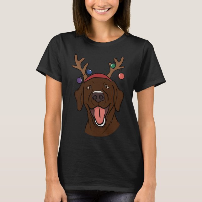 Camiseta Laboratório de Chocolate de Natal (Frente)