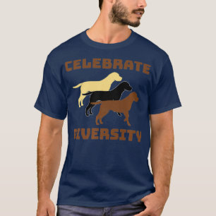 Camiseta Laboratório de Chocolate Engraçado Lab Amarelo L