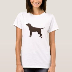 Camiseta Laboratório de Chocolate - Labrador Retriever Raça
