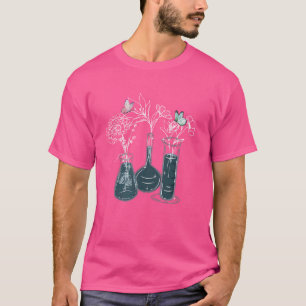 Camiseta Laboratório de Ciência Biologia Floral