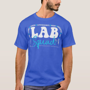 Camiseta laboratório de laboratório Lab Feam Medical Labora