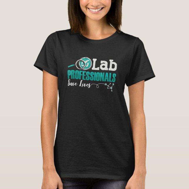 Camiseta Laboratório de profissionais do laboratório para s (Frente)