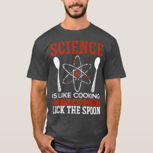 Camiseta Laboratório de Química de Biologia do Lover Scienc