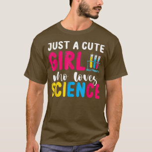 Camiseta Laboratório de Química de Raparigas Cientista Labo