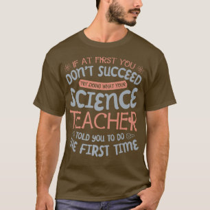 Camiseta Laboratório de Química do Major Biólogo do Science