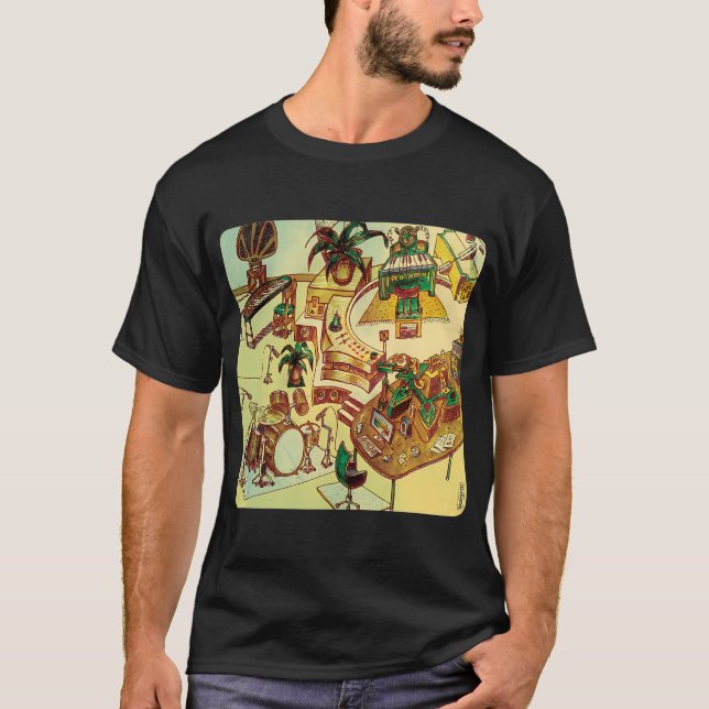 Camiseta Laboratório de Som Experimental do Dr. Feelgood â™ (Frente)