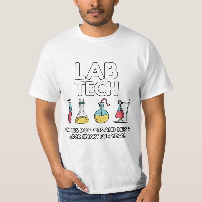 Camiseta Laboratório de tecnologia de laboratório (Frente)