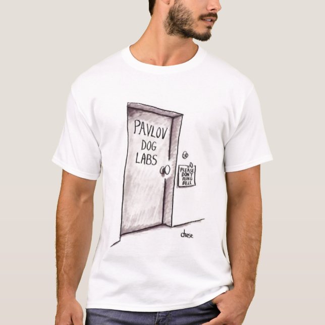 Camiseta Laboratório do cão de Pavlov (Frente)