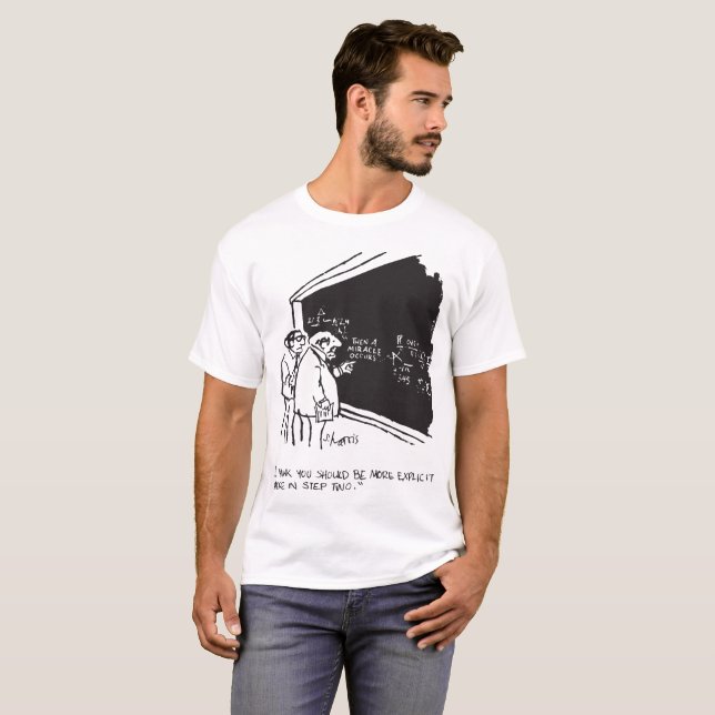Camiseta Laboratório explícito Hu da matemática da ciência (Frente Completa)