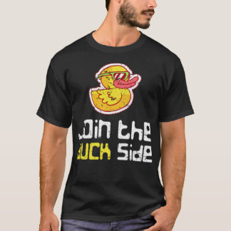 Camiseta Laboratório negro de Duck boston terrier