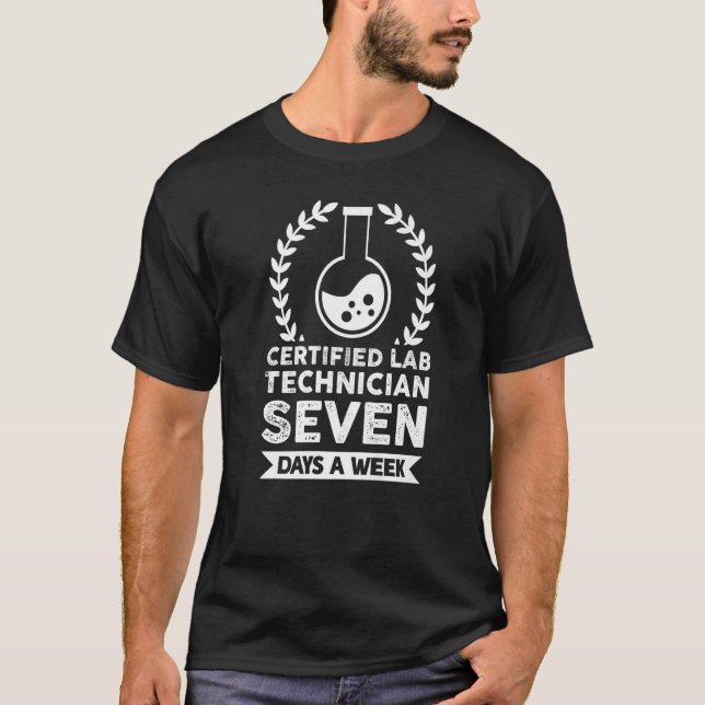 Camiseta Laboratório Semanal de Laboratório de Ciência Tecn (Frente)